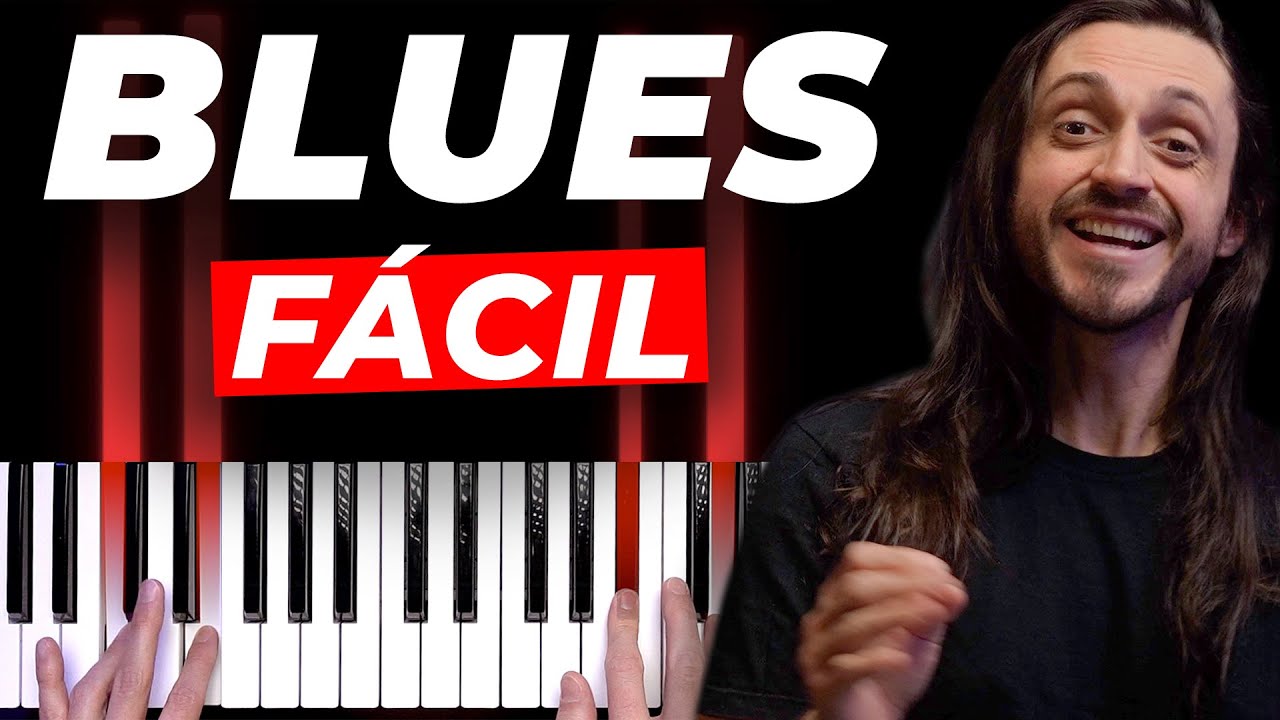 Como tocar um Blues no Teclado Fácil e muito Viciante