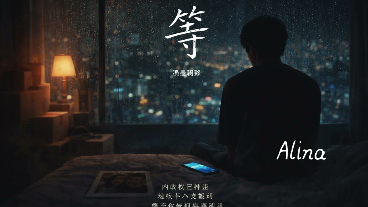 《等》｜Alina|是在等你回头，还是在等自己死心？ | 氛围合成器流行 |（Official Audio）| 心碎氛围 Synth Pop 情歌