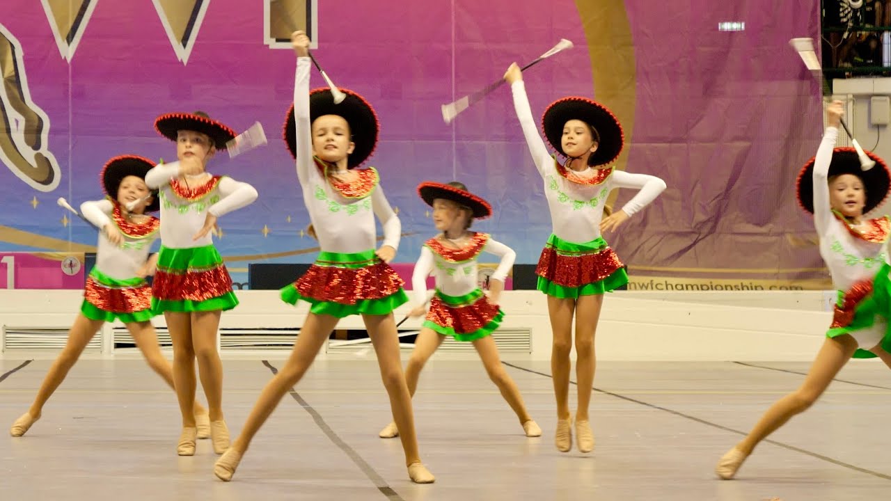 Majorettes *ELLA Malacky* - mini BATON cadets - XX European Majorette Championship - Monza 2025