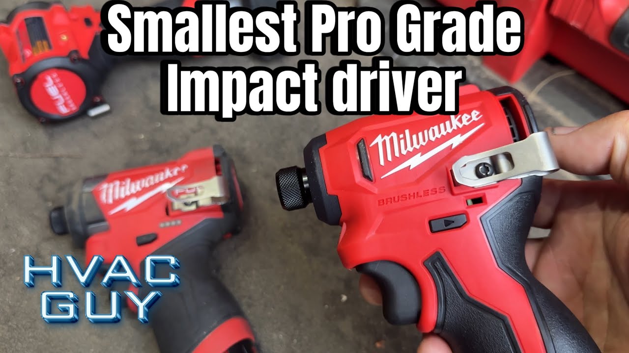 The New M12 Subcompact Impact Driver! @Milwaukee Tool
