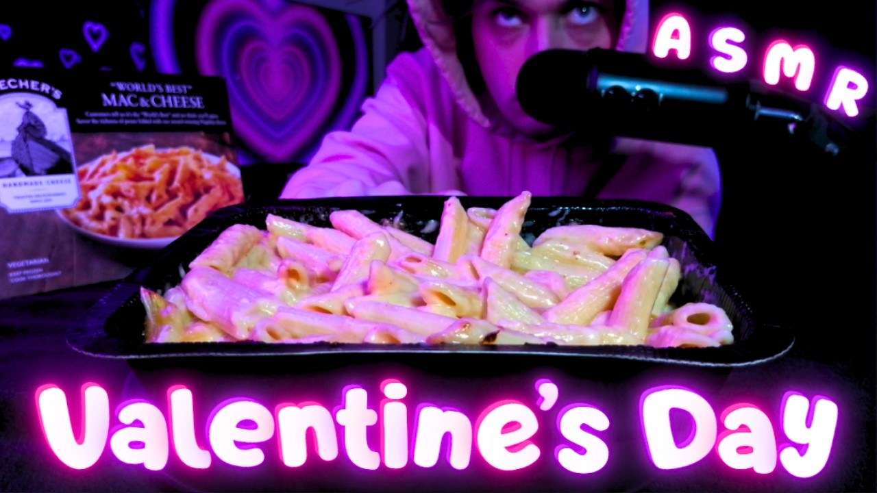 ASMR Eating My FAVORITE Pasta For Valentine's Day Dinner (Relationship Rambling For Lonely People)