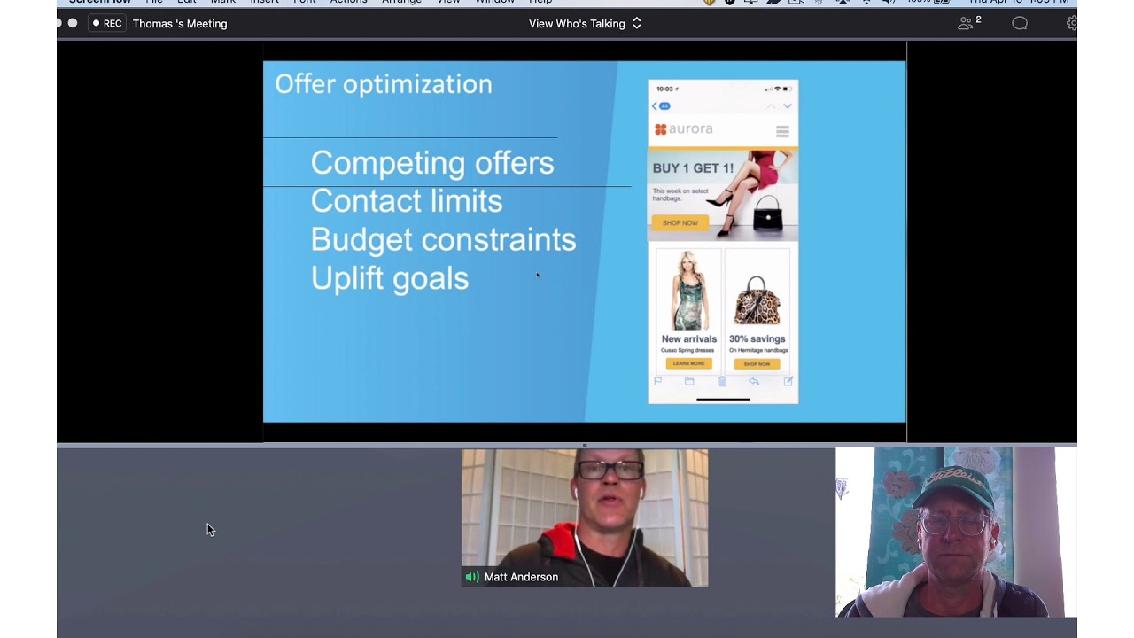 Unica V12: Offer Management - Offer Optimization