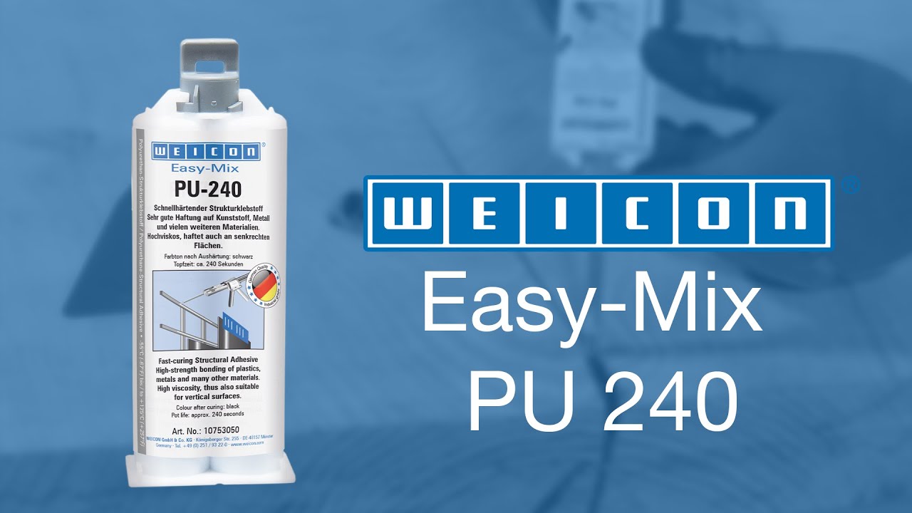WEICON Adeziv poliuretanic Easy-Mix PU-240 | Rom&acirc;nă