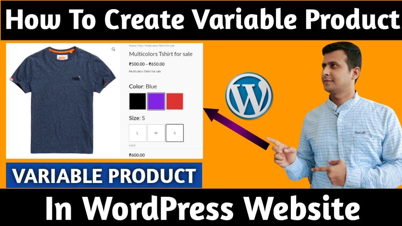How to Add Variable Product to Your Ecommerce Website | How To Add A Variable Product In WooCommerce