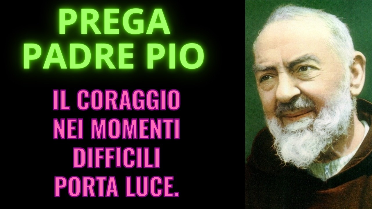 PADRE PIO: IL SEGRETO PER VINCERE LE TUE SFIDE
