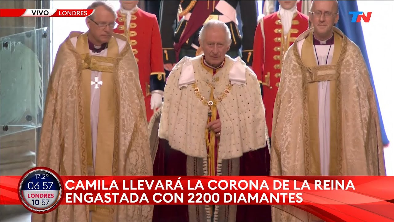 CORONACIÓN DE CARLOS III: La tradicional ceremonia en la Abadía de Westminster