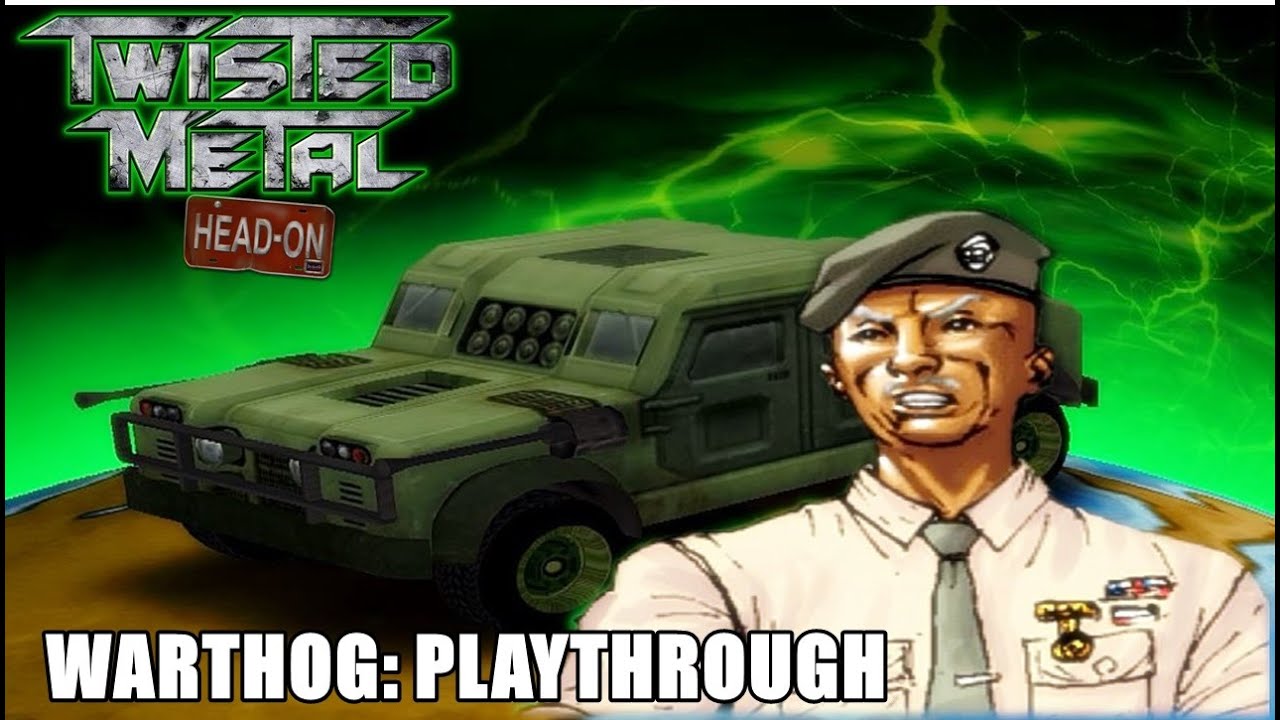 Twisted Metal: Head-On : Warthog Playthrough HD