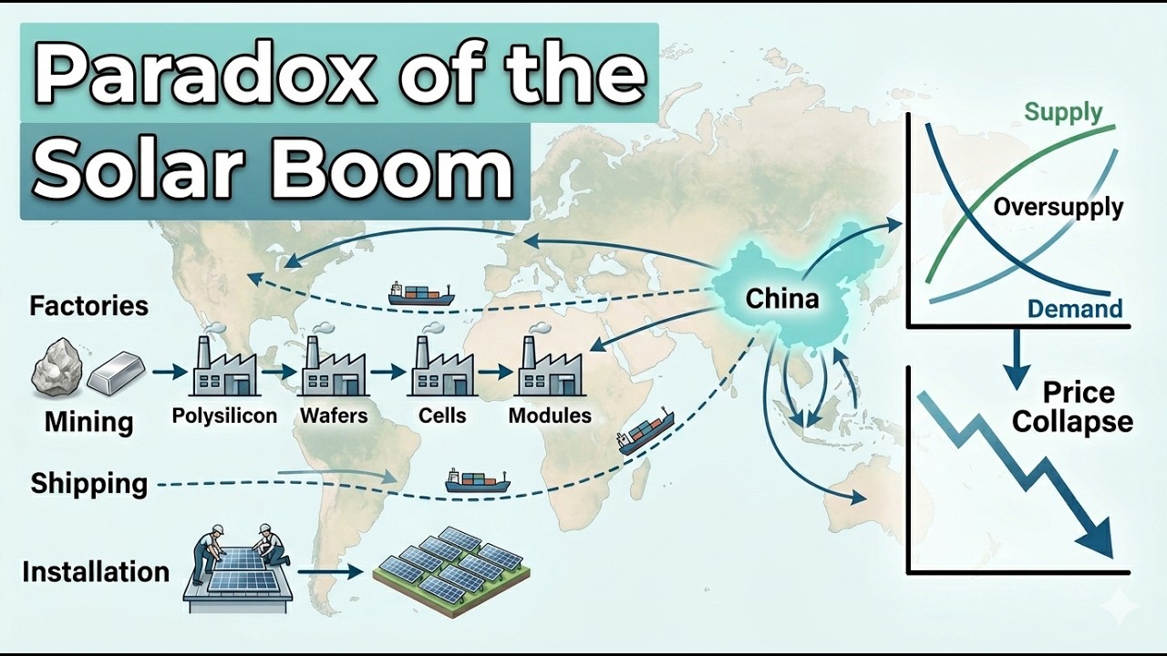 The Solar Panel Supply Chain Explained (And Why It&rsquo;s Fragile)