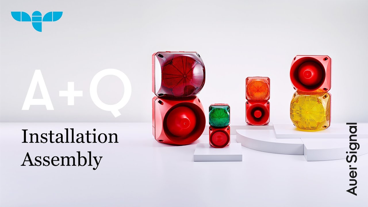 Series A + Series Q installation assembly | Auer Signal