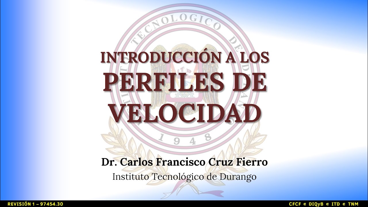 Introducción a los perfiles de velocidad