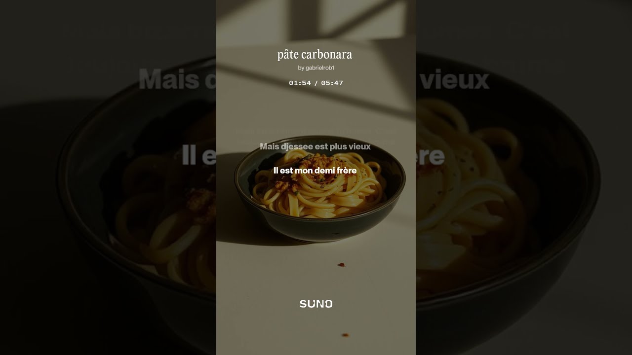 Pâte carbonara 