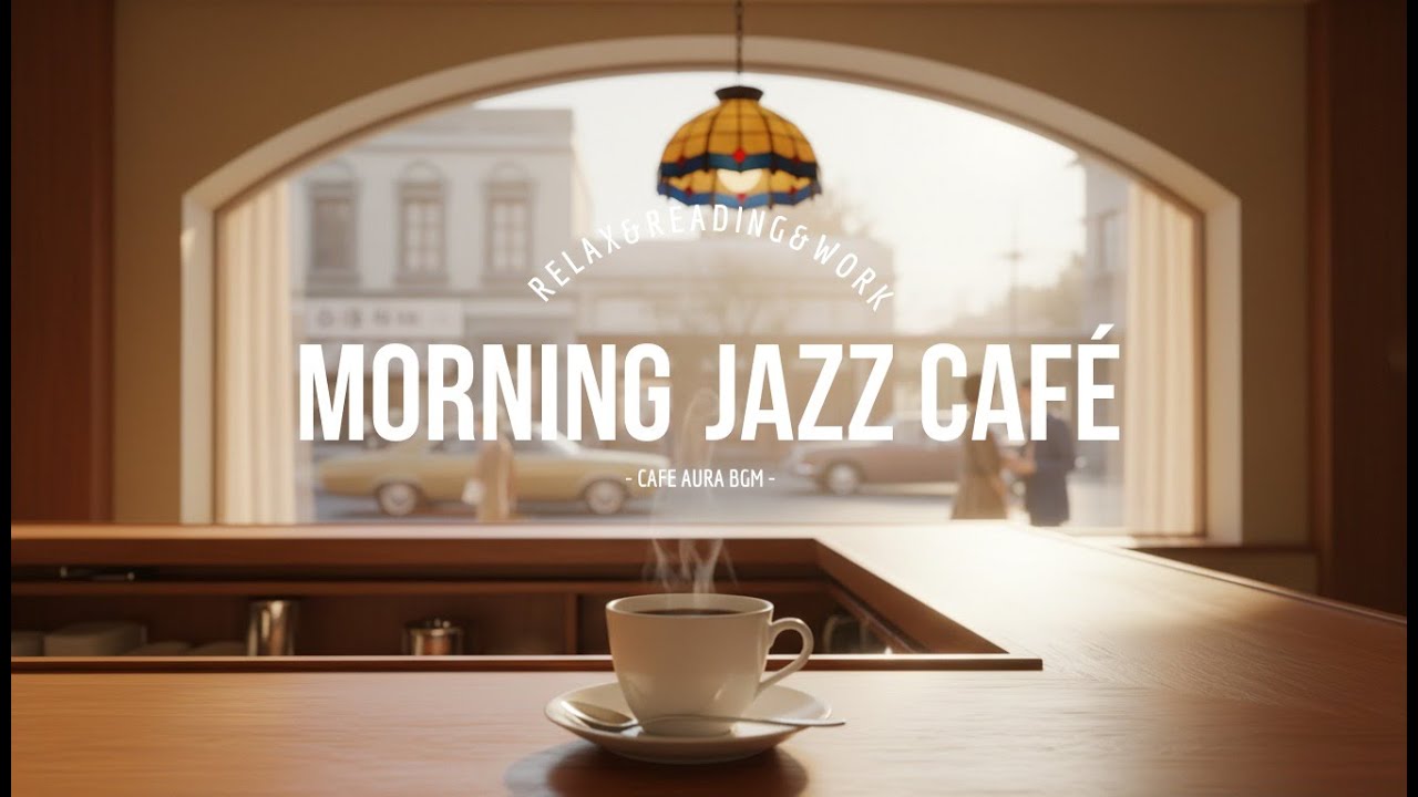 【朝活BGM】朝のレトロCaféジャズBGM｜80年代Morning Retro Café Jazz – Soft 1980s Coffee Shop BGM for a Calm Start