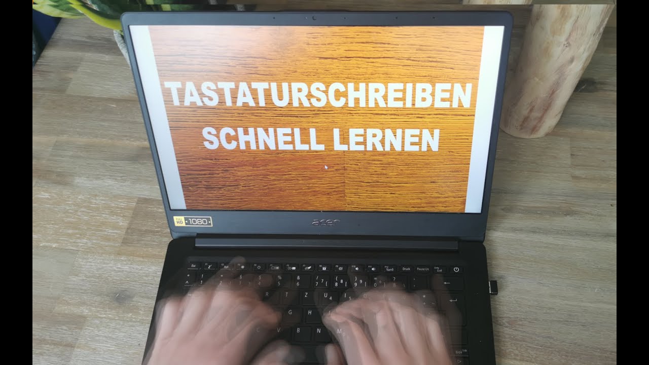 Tastaturschreiben schnell lernen und mit 10 Fingern tippen