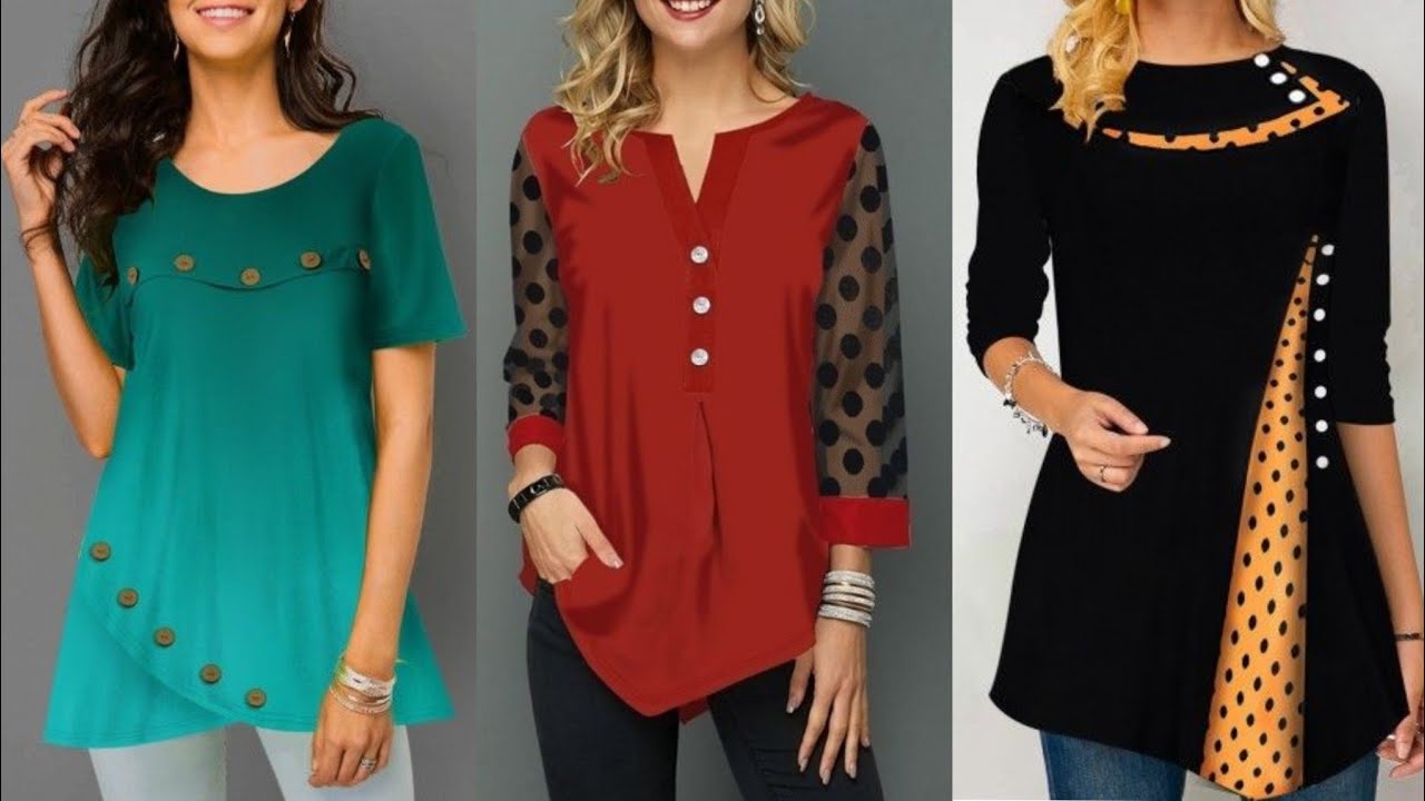 Most beautiful and stylish casual wear top design