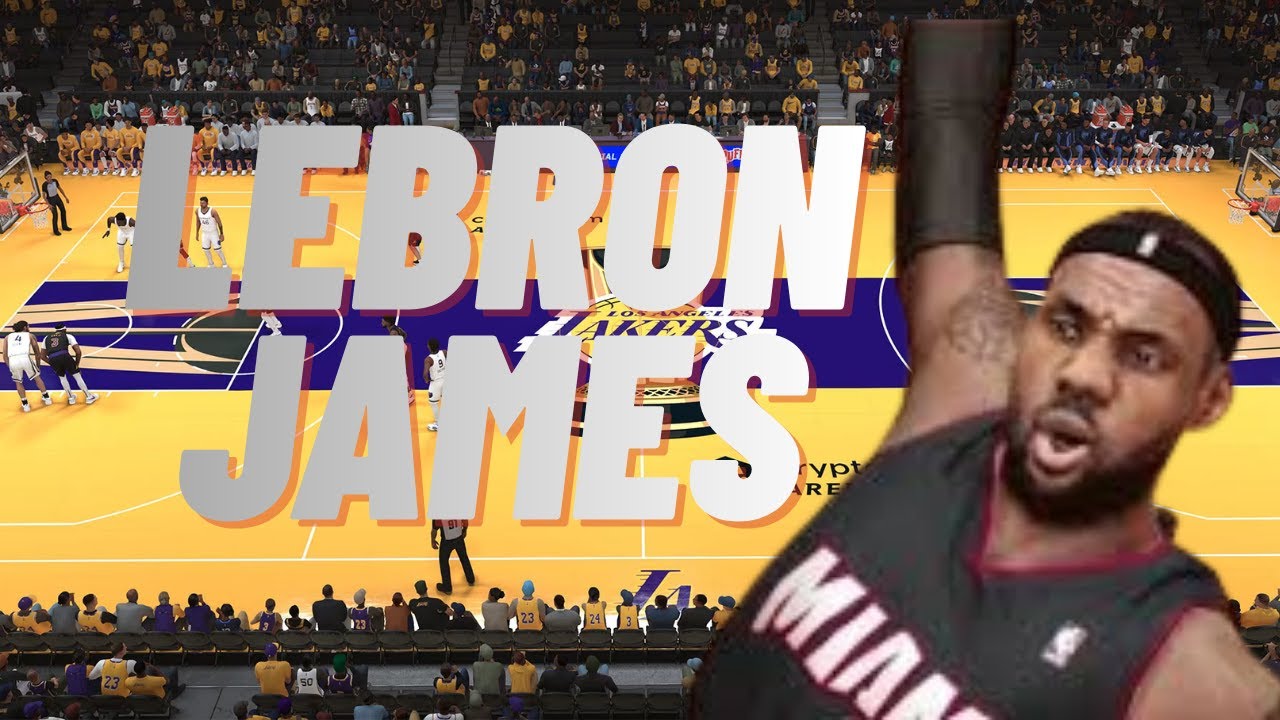 LeBRON JAMES CLAQUE 50 PTS EN REC - NBA 2K26