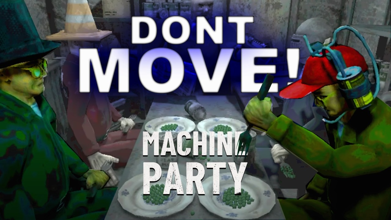 Eat but if you MOVE...Game Over! | Machine Party