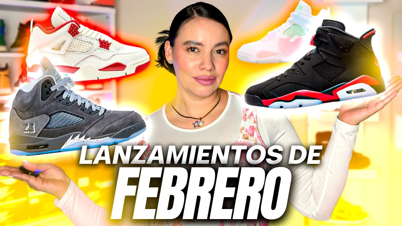 Top lanzamientos de sneakers en FEBRERO 🔥 Fechas, precios y opinión