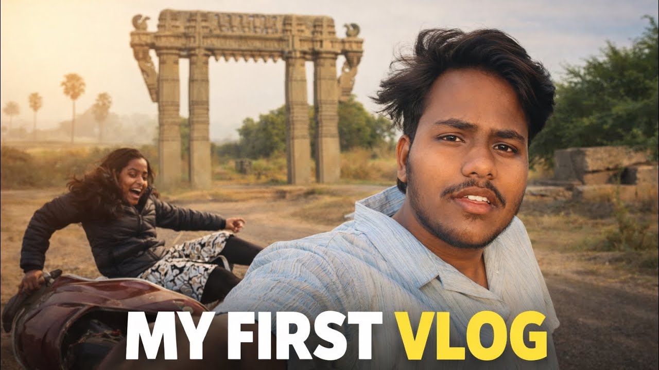 My First Vlog || Early Morning Walk + Funny Moments 😂 || #warangal #firstvlog #moringvibes 