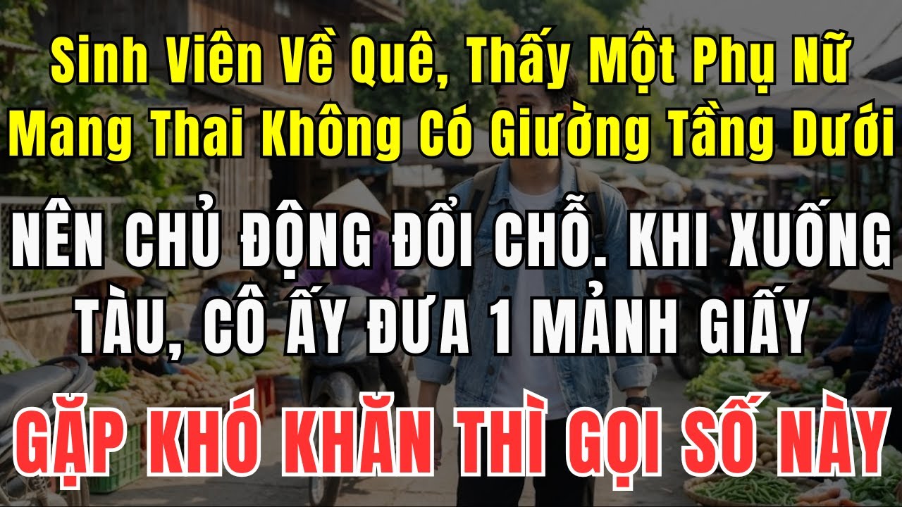 Chàng Sinh Viên Nghèo Nhường Ghế Cho Bà Bầu Bị Chê Ngu, Không Ngờ 3 Năm Sau Bà Bầu Giúp Anh Đổi Đời