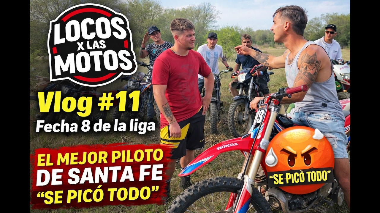 Vlog #11 | Se Llenó de Motos y Explotó la Fecha 8 🔥Aaron vs Lucio Cara a Cara 😈
