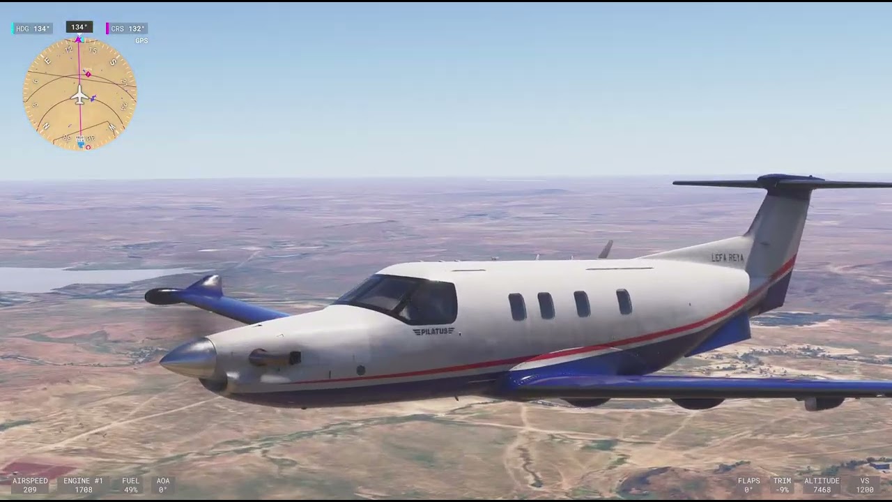Microsoft Flight Simulator 2024 | Pilatus PC-12 Manual Engine Start | Gameplay