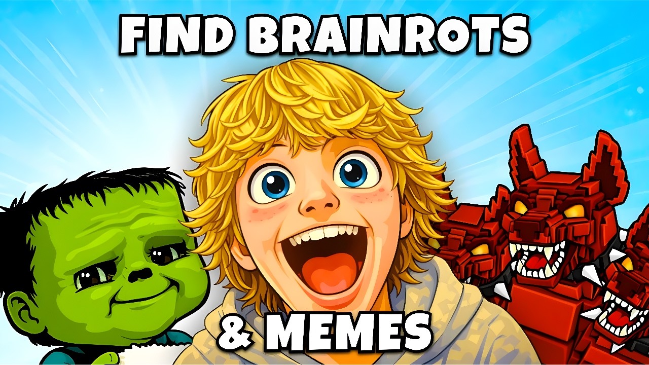 Finding EVERY MEME AND BRAINROT in Find The Brainrots & Memes! (Roblox)