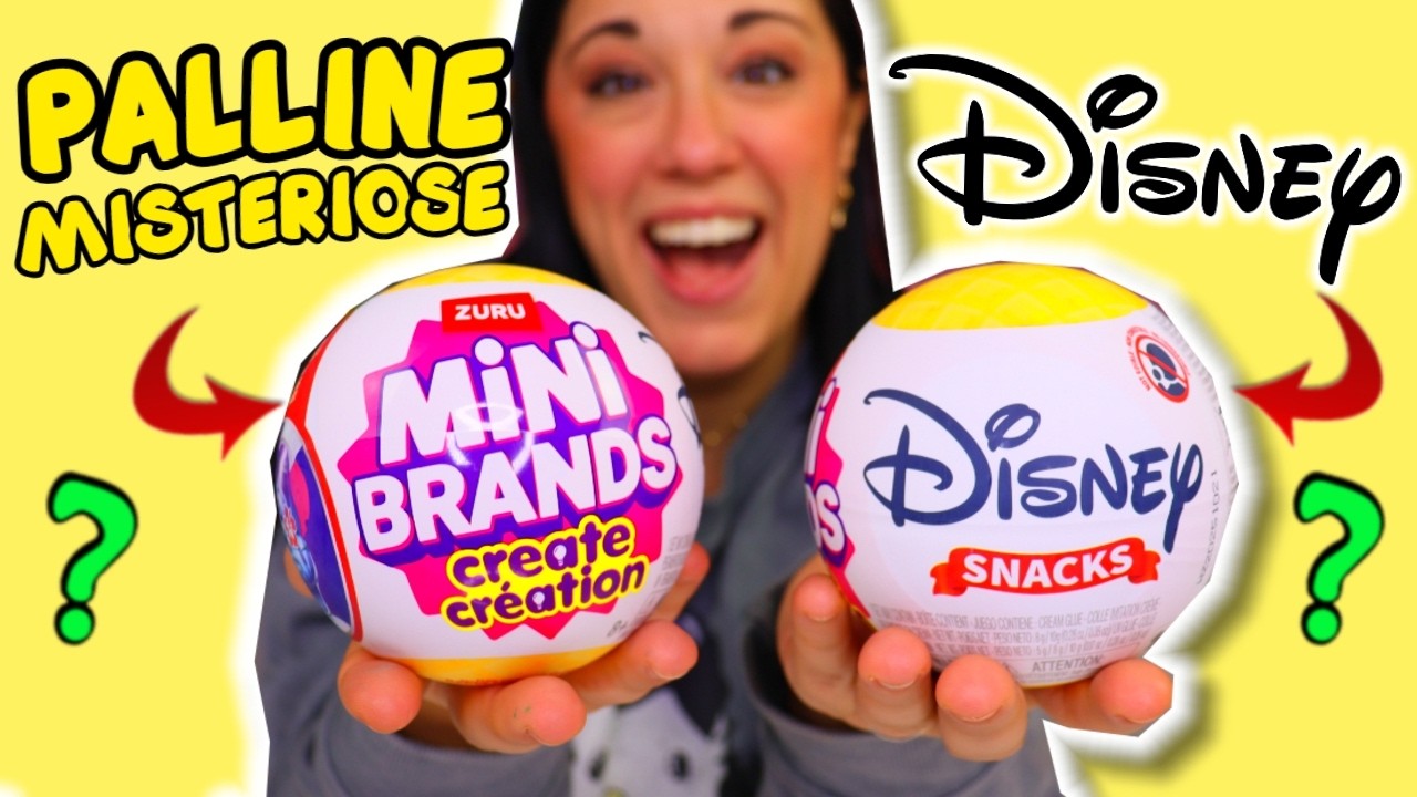 Apro PALLINE MISTERIOSE della DISNEY! iolanda sweets