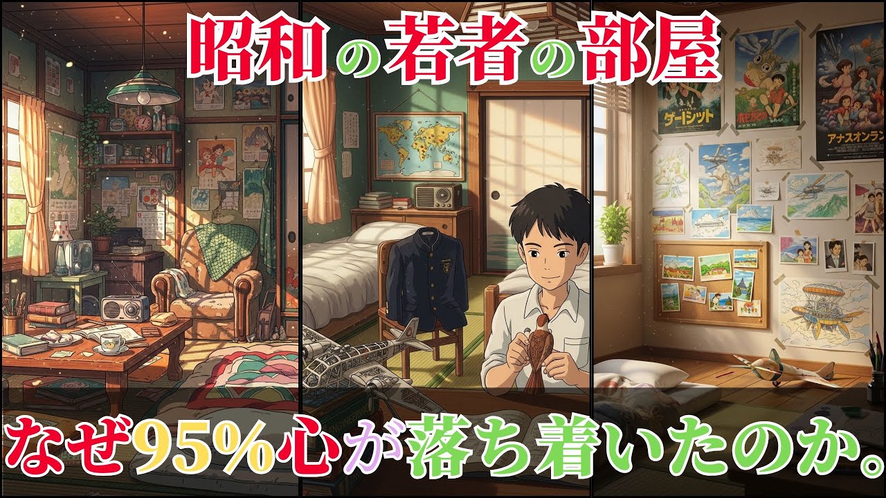 95％の記憶は、なぜ今も昭和のあの部屋から消えないのだろうか。