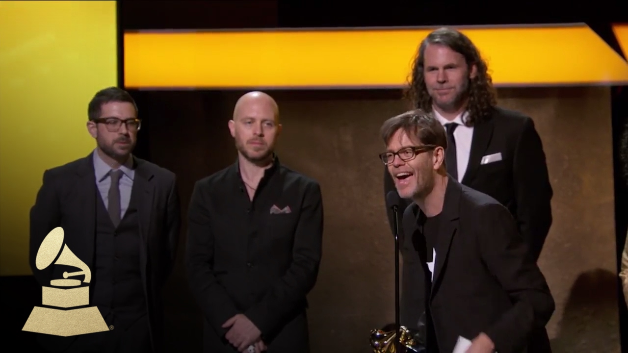 Donny McCaslin Accepts on Behalf of David Bowie | Acceptance Speech | 59th GRAMMYs