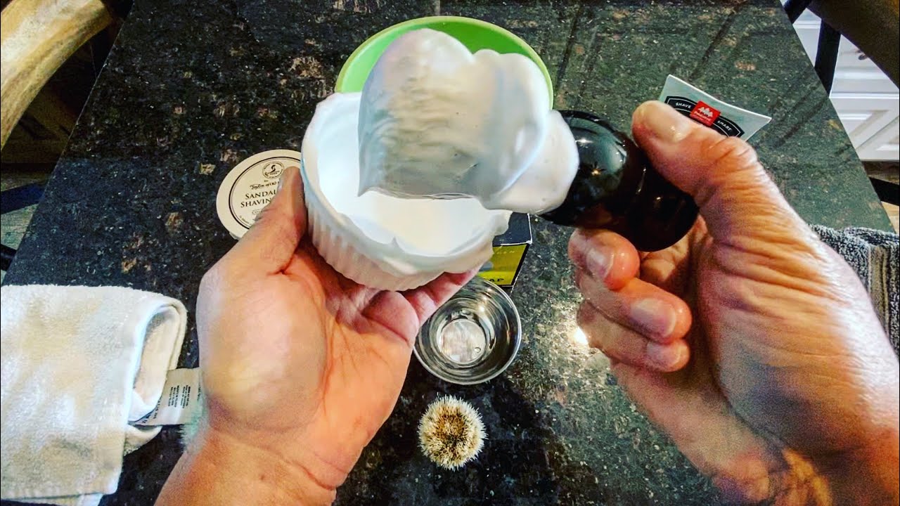 FM Brush Co. Synthetic Badger Shaving Brush Review & lather techniques from the average guy SS ep.50