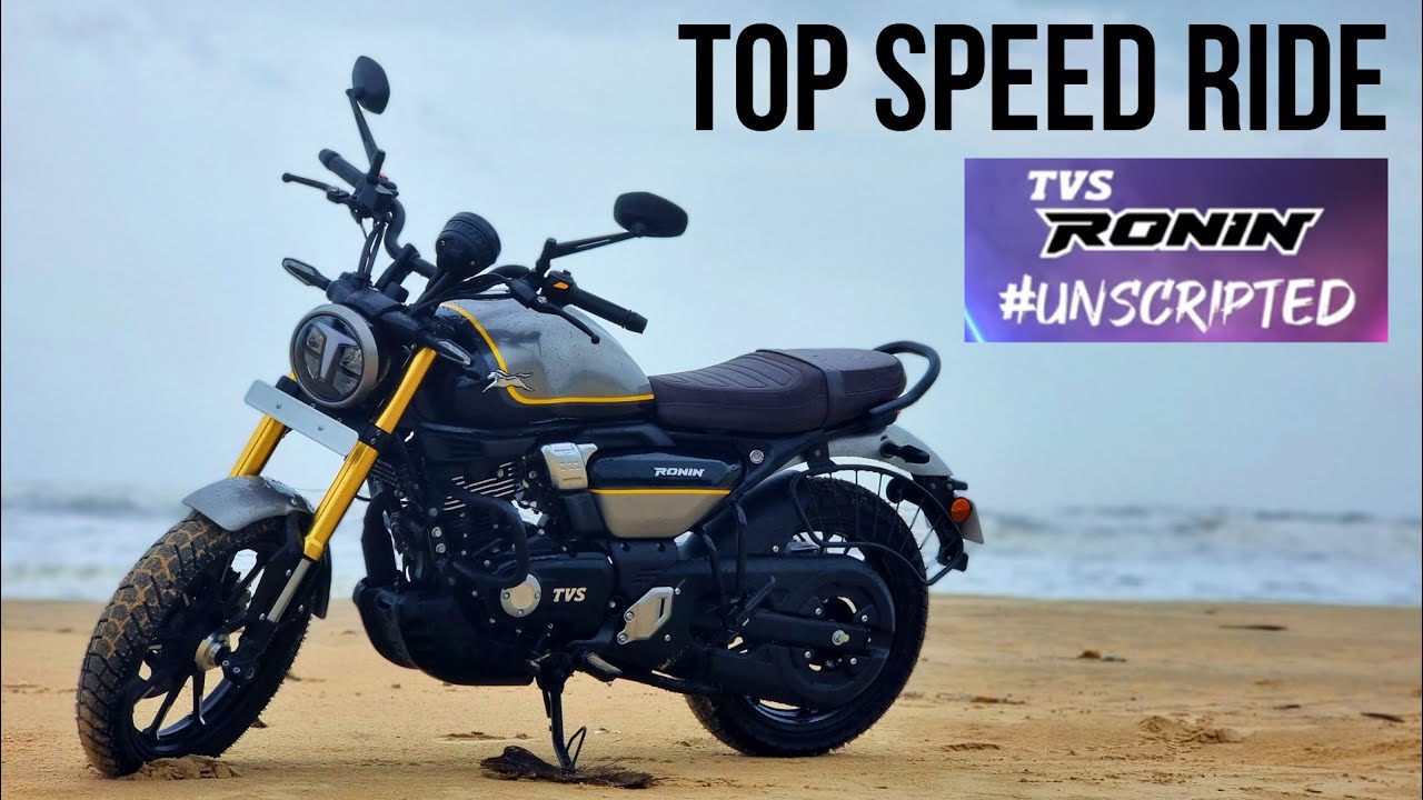 TVS Ronin 225 First Ride Review | Full Accessories Pack | Riding Through Rain in Goa