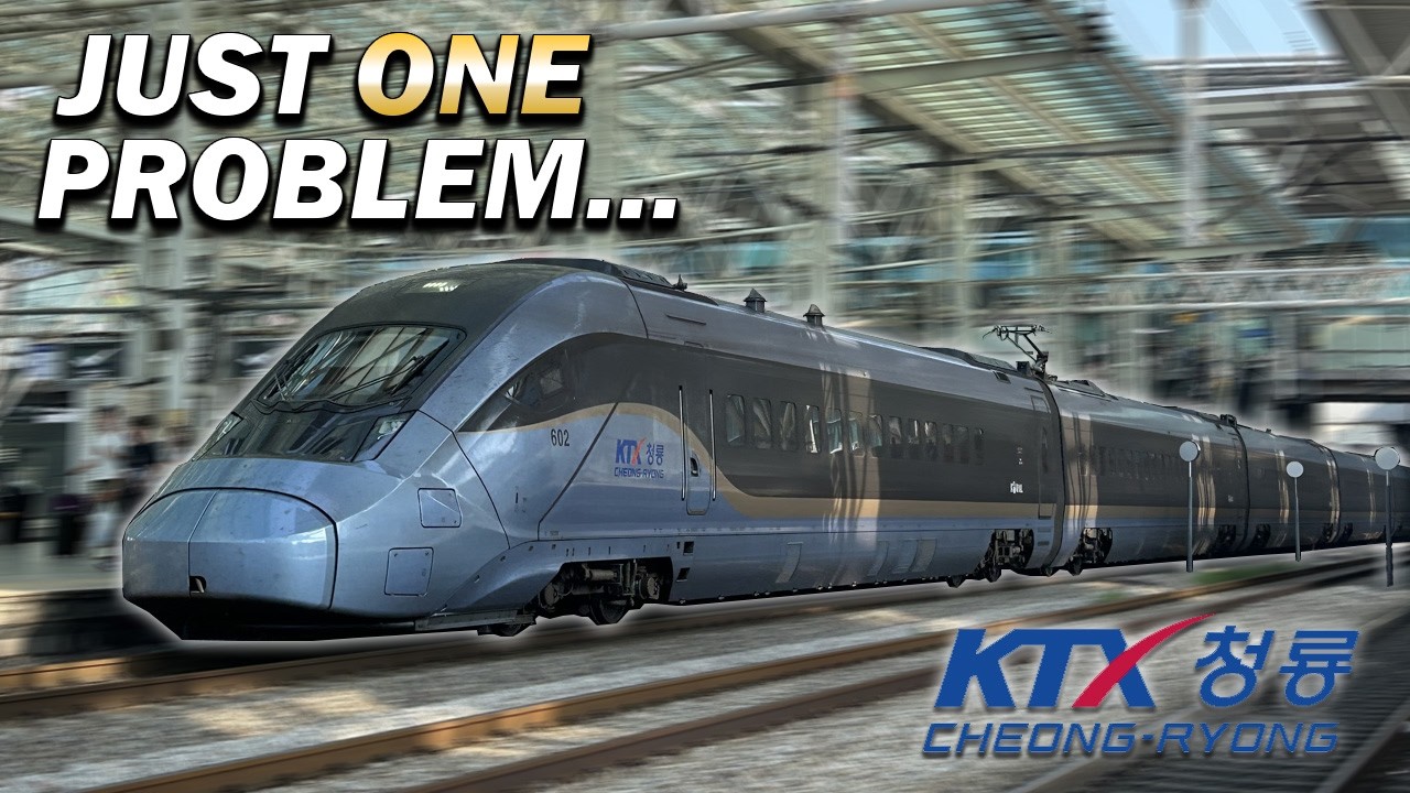 НОВЕЙШИЙ высокоскоростной поезд Южной Кореи — KTX Cheong-Ryong со скоростью 320 км/ч