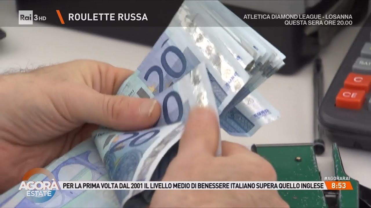 Italiani più ricchi degli inglesi - Agorà Estate 20/08/2025