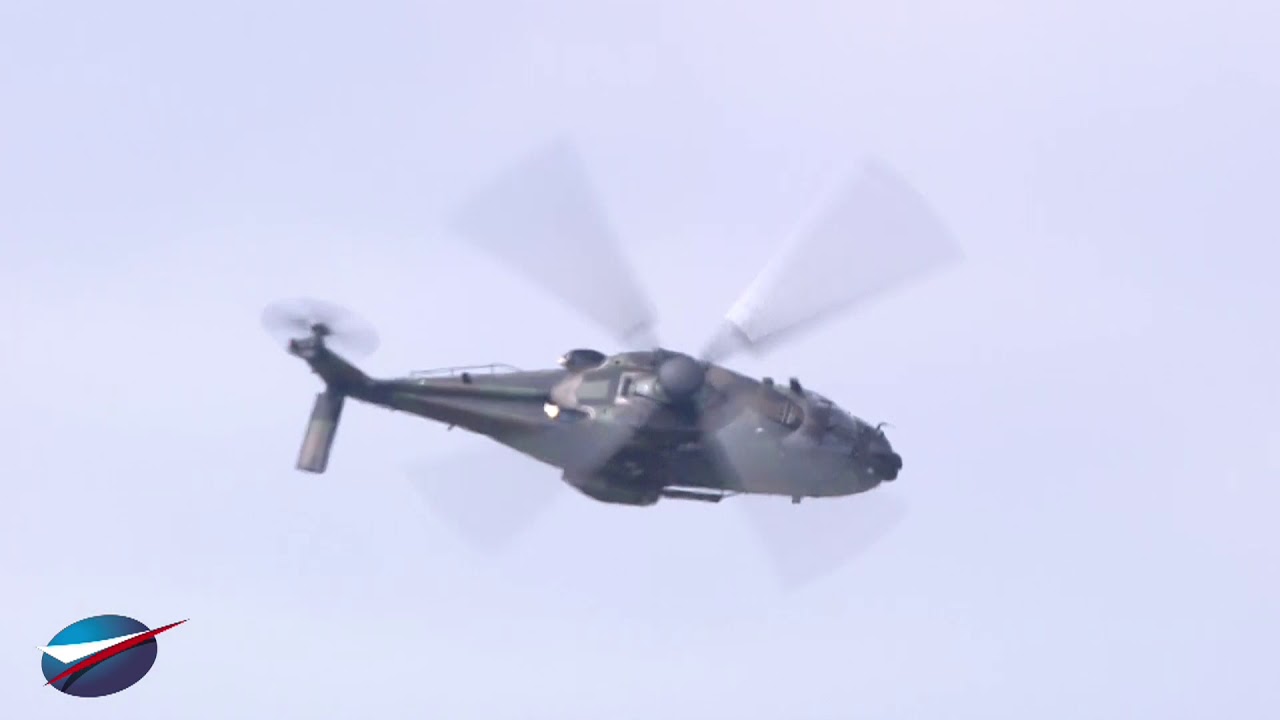 🚁 Vol du NH90 CAIMAN | Salon du Bourget 2019