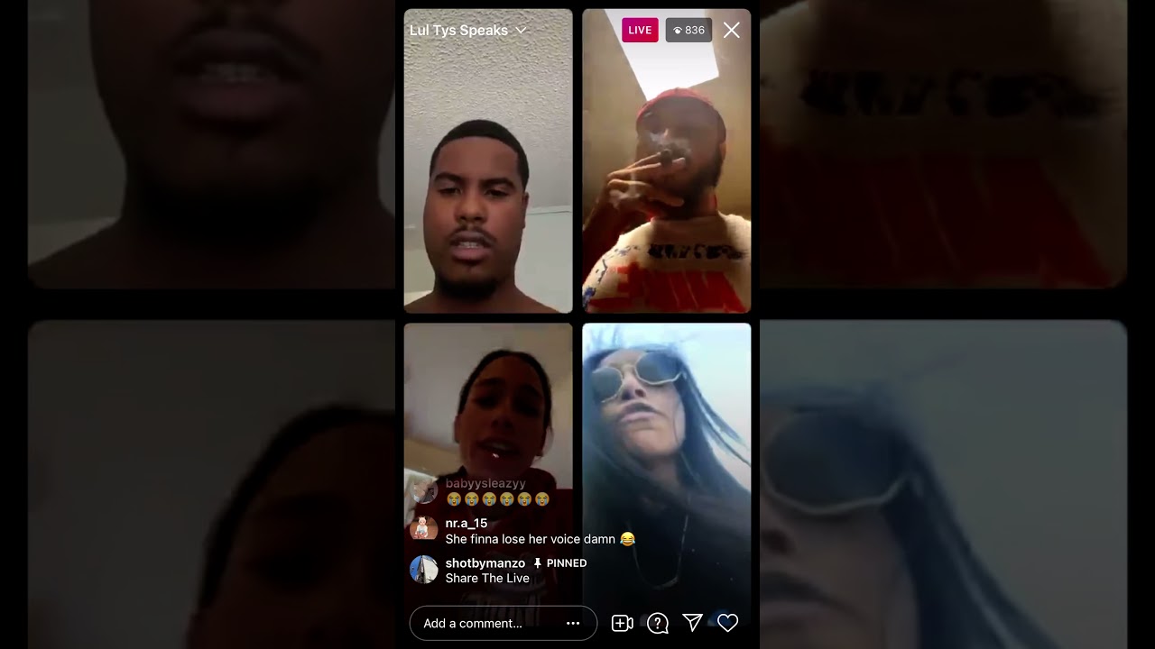 Lul Tys pressed by Uzzy Marcus Baby momma Jaleec (funny asf😂)