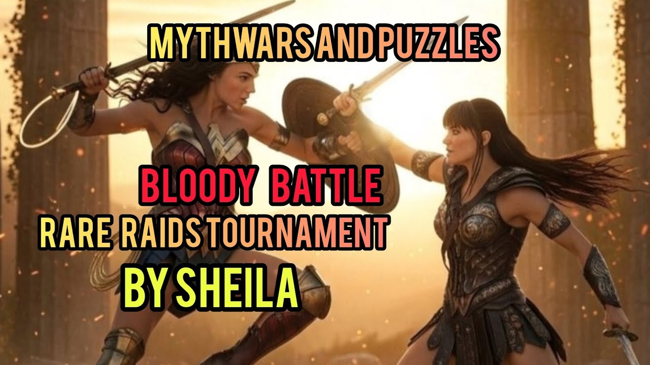 Rare Raids Tournament. By Sheila. Mythwars and Puzzles. 