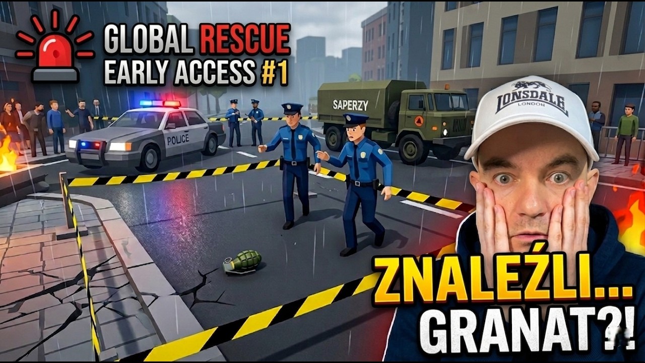 Zostałem Szefem Policji! 🚓🚑 Global Rescue (Early Access) #1 (BRAK KOMENTARZA)