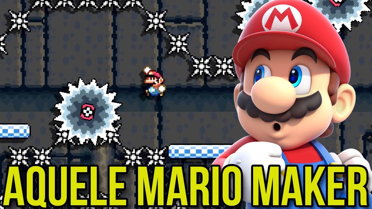 MARIO MAKER É SINÔNIMO DE DESGRAÇA