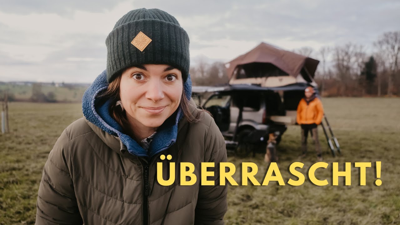 Unser ERSTER DACHZELT-TEST im SUZUKI JIMNY 4x4 | Aus dem CAMPER VAN auf’s DACH!