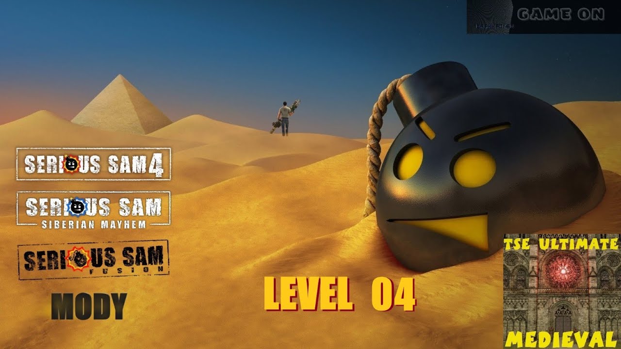 Serious Sam Fusion: TSE Ultimate: Medieval [mod] Level 04 - Land of the Damned