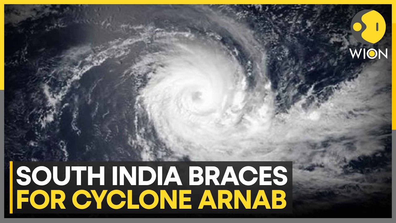 Cyclone Arnab: Heavy Rain Alert In Coastal Andhra, Telangana & Karnataka | WION News