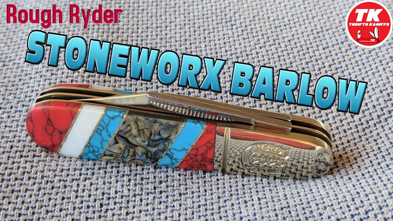 Rough Ryder Stoneworx Barlow RR2403 Pocket Knife