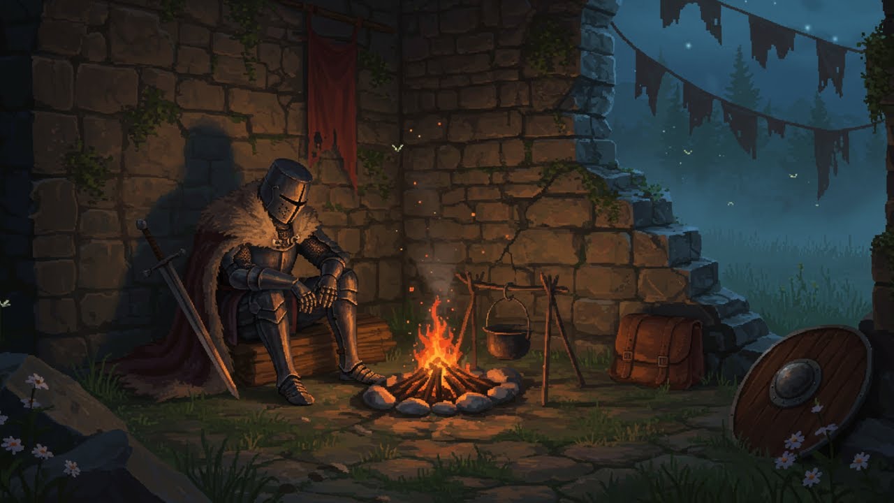 Stay here, near the flame, no one will disturb you.