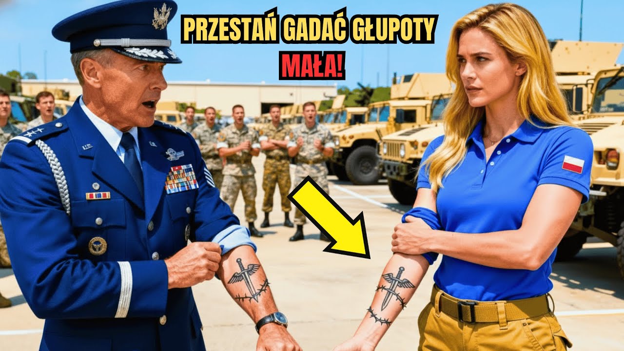 GROM Wyśmiał Jej Wyblakły Tatuaż — Dopóki Generał Nie Odsłonił Identycznego!