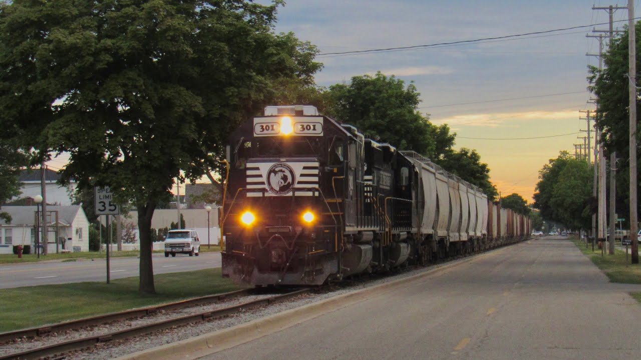 Lake State Railway from National City to East Tawas Michigan on June 23rd, 2023