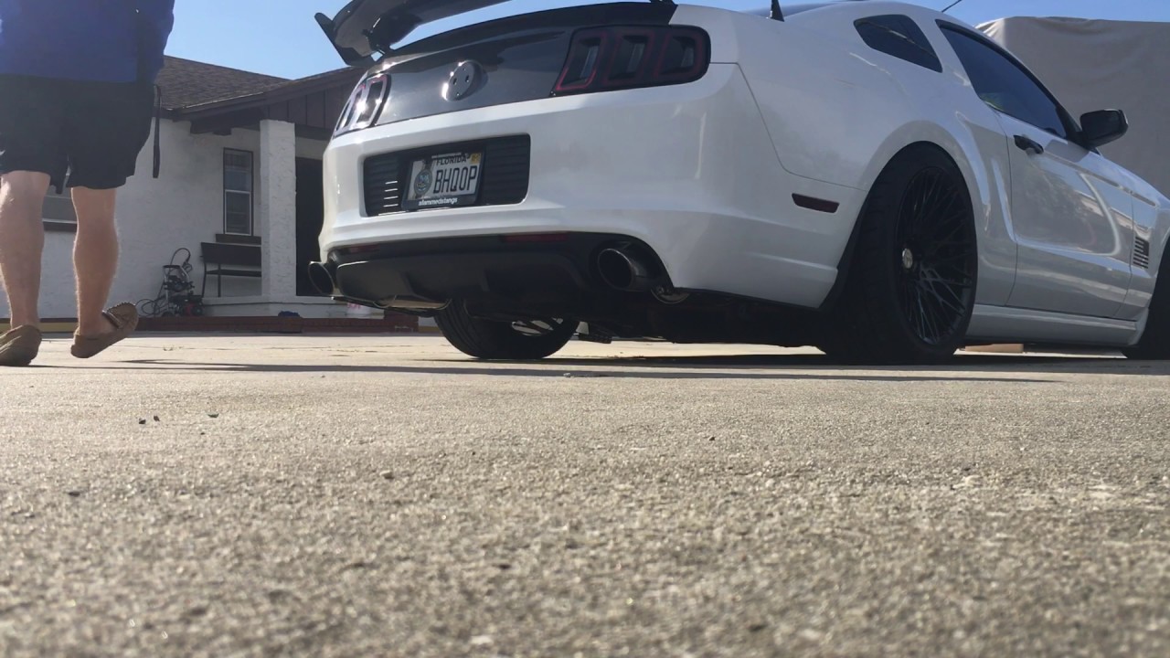 Roush Axlebacks + Kooks headers &a off-road X + Resonator Delete