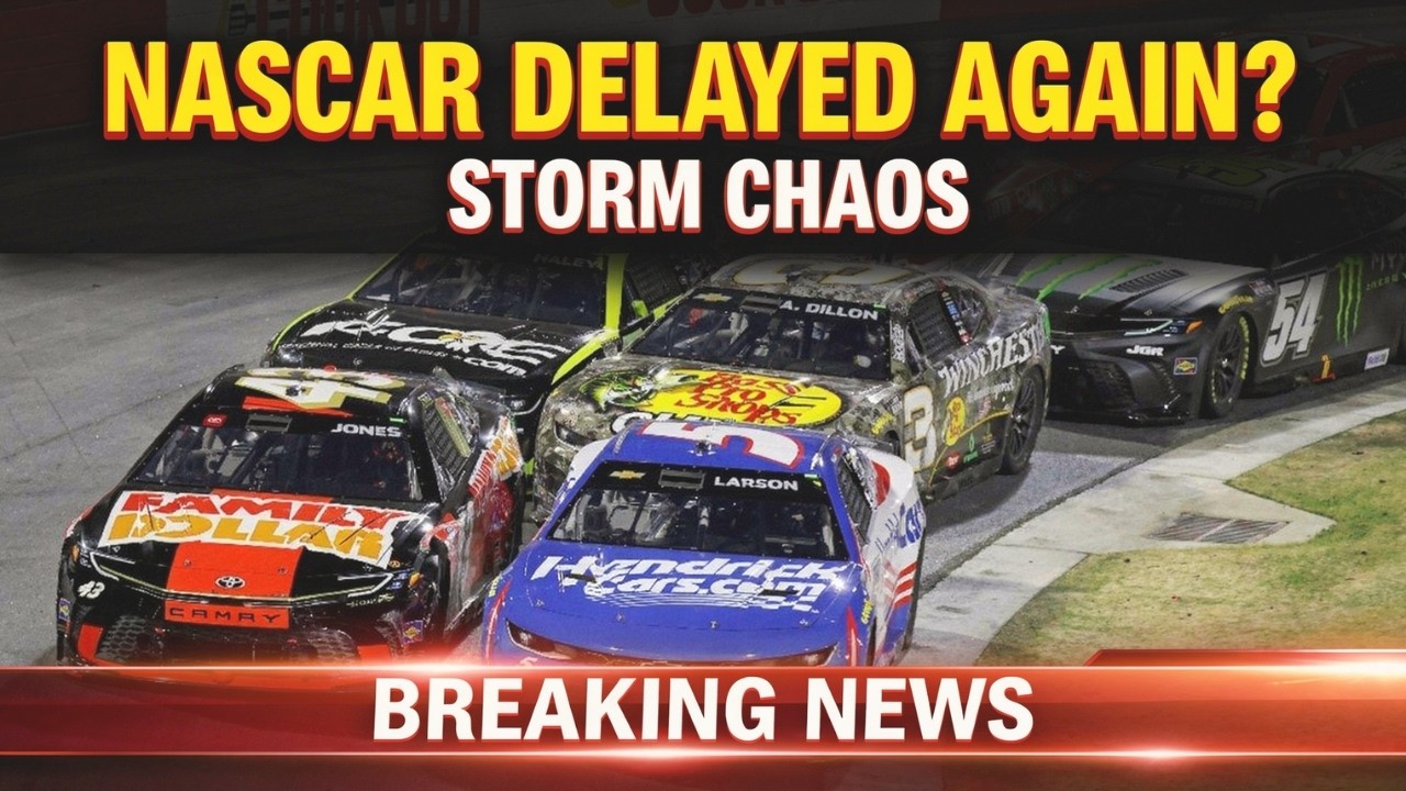 Непогода и хаос на гонках NASCAR потрясли болельщиков на трассе Боуман Грей 🔴 Прямая трансляция с...