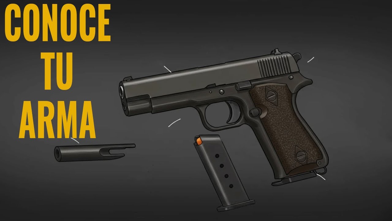 ¿Sabes cómo funciona tu pistola? Aprende lo básico y evita errores