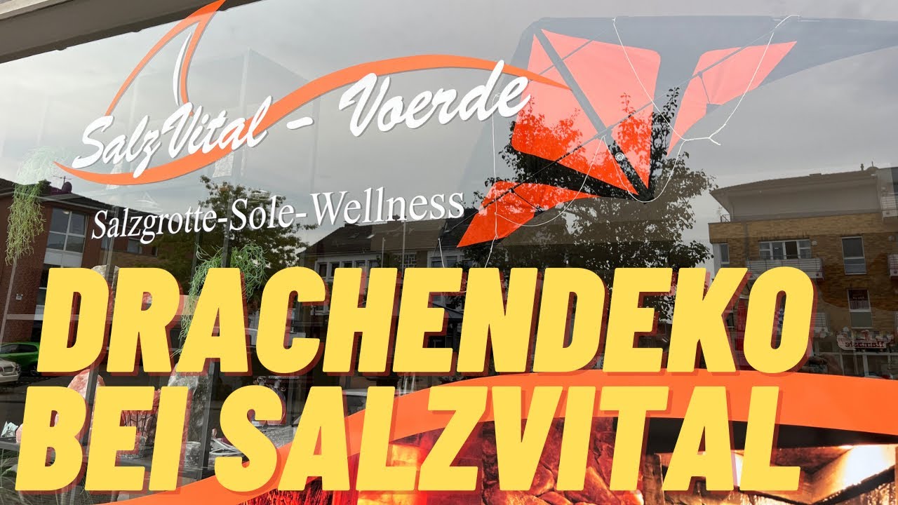 Drachen Deko bei SatzVital in Voerde-Spellen