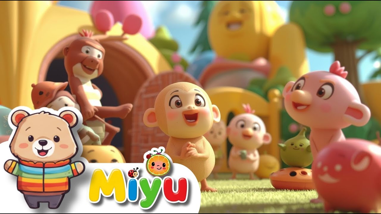 🎵✨ Miyu - Chansons Pour Enfants : Voyage Magique avec Nos Membres, Saisons & Animaux ! 🌟🐵